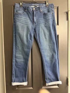 Calvin Klein Jeans Men's Medium Blue Slim Straight Denim